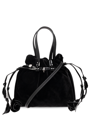 Saco bucket aveludado ‘Rio’