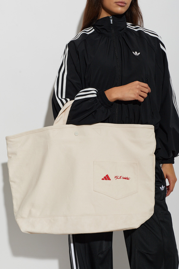 ADIDAS Performance Geantă shopper ADIDAS X TYRRELL WINSTON crem din poliester premium
