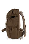 Konges Sløjd GREEN Backpack with embroidered pattern