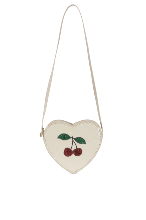 Heart-shaped shoulder bag