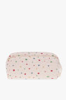 Konges Sløjd cream Wash bag with motif of hearts