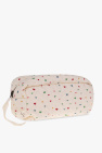 Konges Sløjd cream Wash bag with motif of hearts