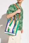Maison Kitsuné MULTICOLOUR Shopper bag with logo