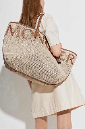 Shopper bag with ‘large’ logo od Moncler