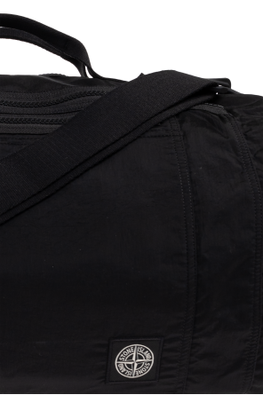 Stone Island Carry-on bag with logo patch