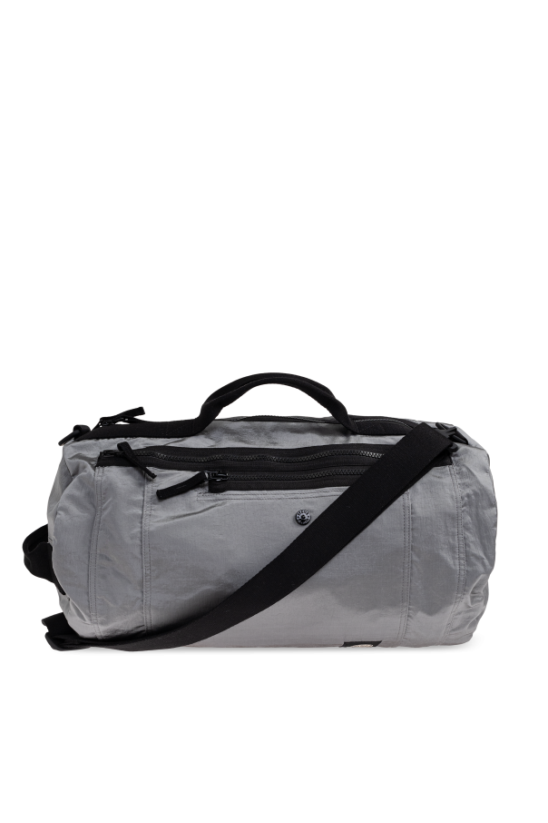 Stone Island Mala de mão com remendo com logótipo