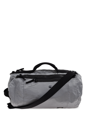 Hand luggage bag with logo patch