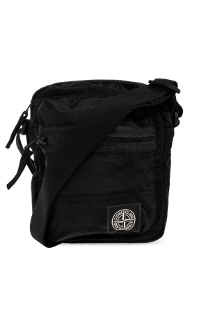 Bag with logo patch