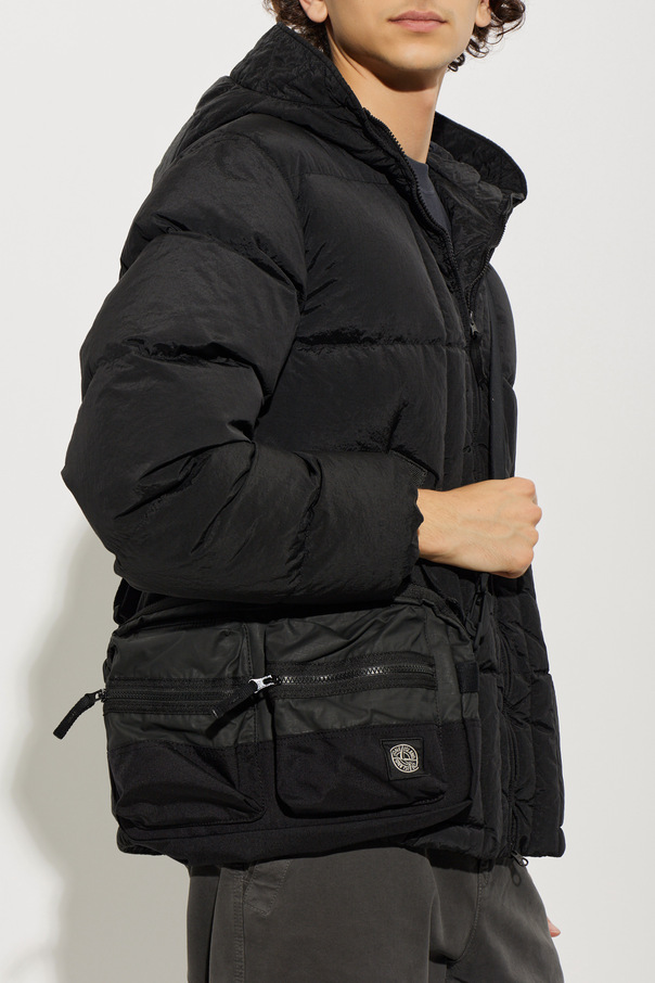 Stone Island Geantă cu patch cu logo