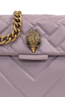 Kurt Geiger PURPLE Quilted shoulder bag 'Kensington'
