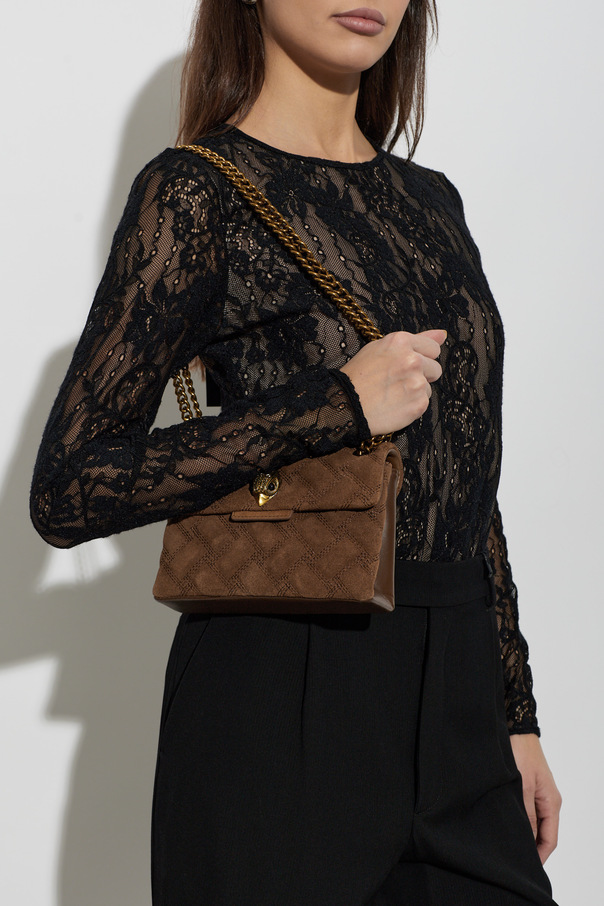 Kurt Geiger Bolso de hombro ‘Leather Mini Kensington’