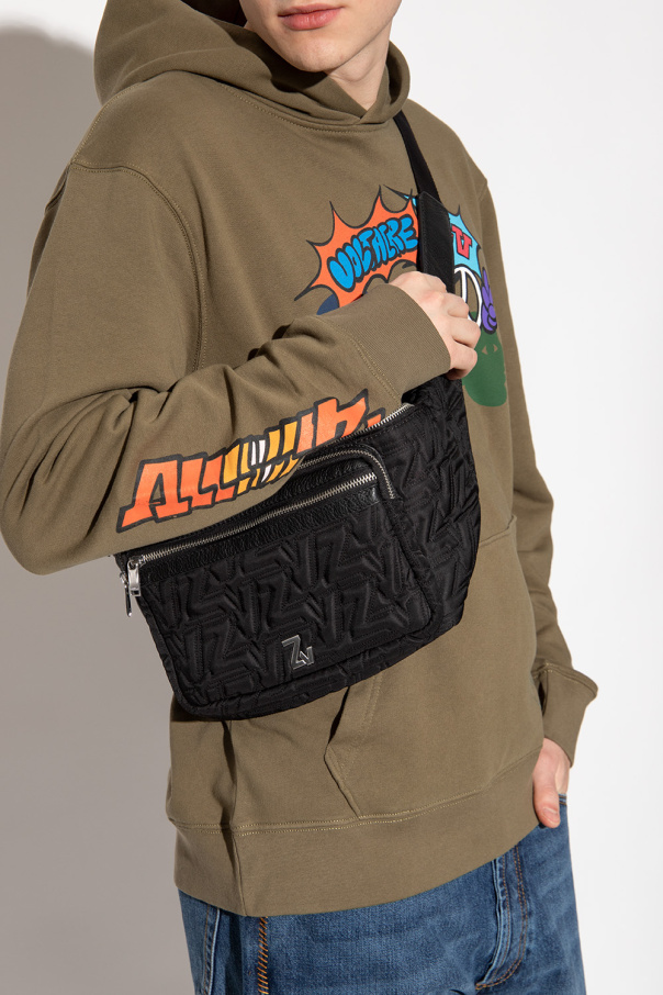 Rucksack PUMA Deck Backpack 076905 01 Puma Black Belt bag with logo