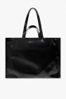 Acne Studios BLACK Shopper bag with logo