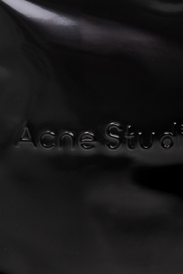 Acne Studios Shopper tab bag with logo