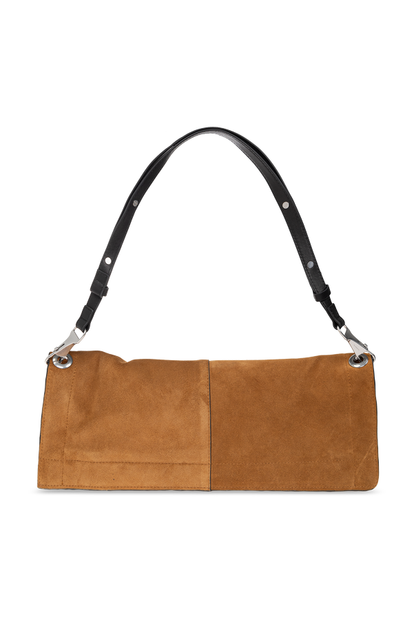 AllSaints Bolso de hombro de ante ‘Lutece’