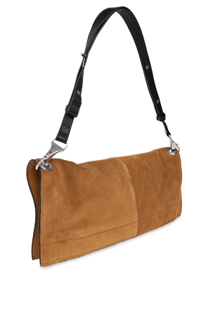 AllSaints Bolso de hombro de ante ‘Lutece’