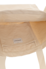 Maison Kitsuné cream Shopper bag with logo