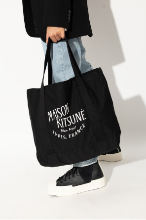 Shopper bag with logo od Maison Kitsuné