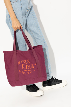 Shopper bag with logo od Maison Kitsuné