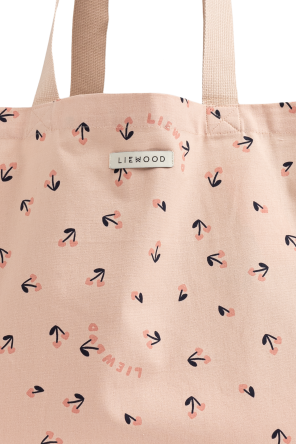 Liewood Cotton tote bag with print