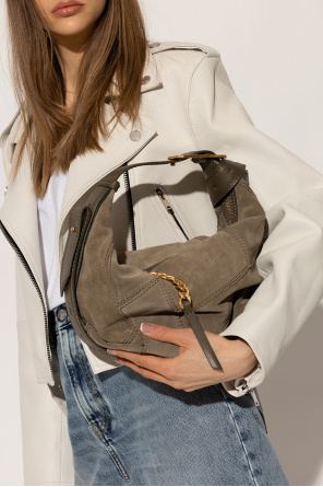 ‘le cecilia’ suede shoulder bag od Zadig & Voltaire