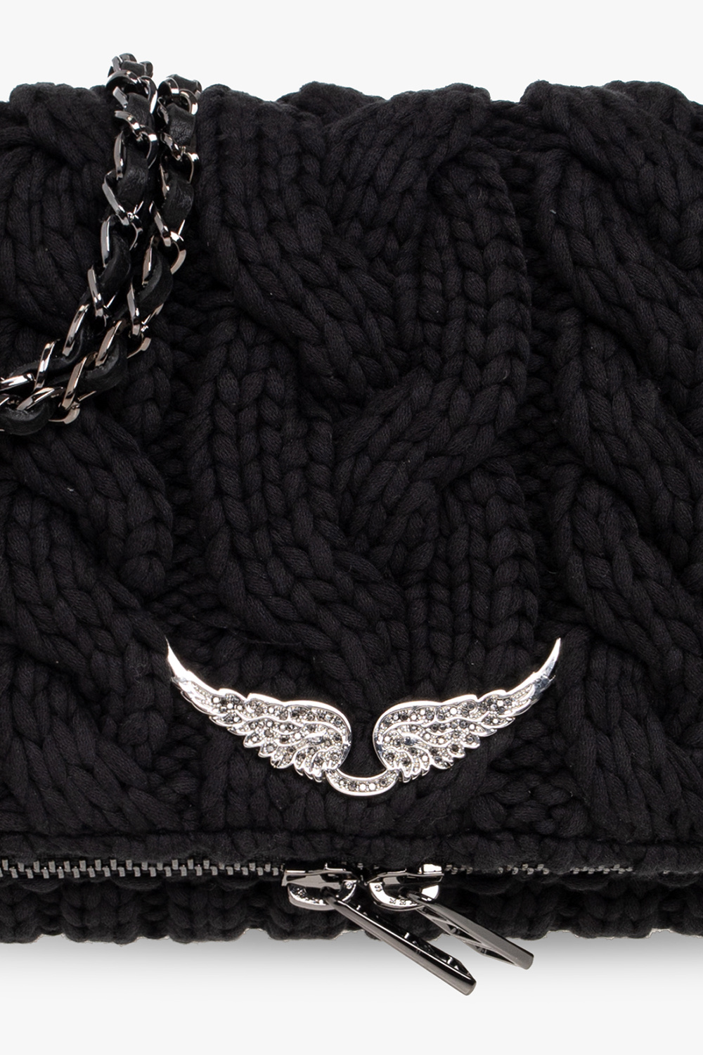 Zadig & Voltaire ‘Rock Knitted’ shoulder bag