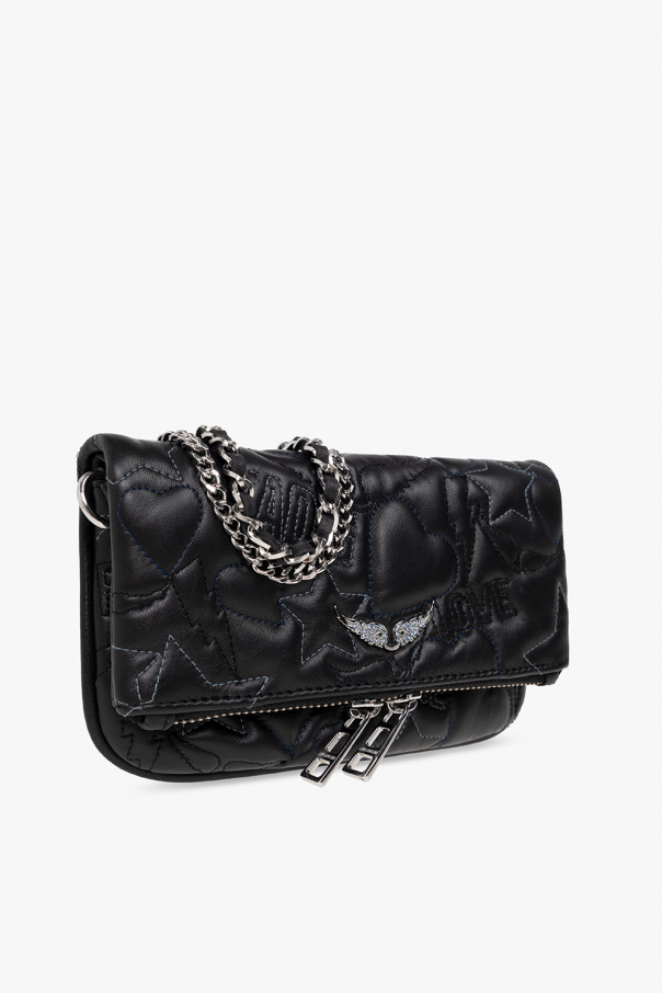 Zadig & Voltaire - Authenticated Rock Handbag - Suede Black Plain for Women, Very Good Condition