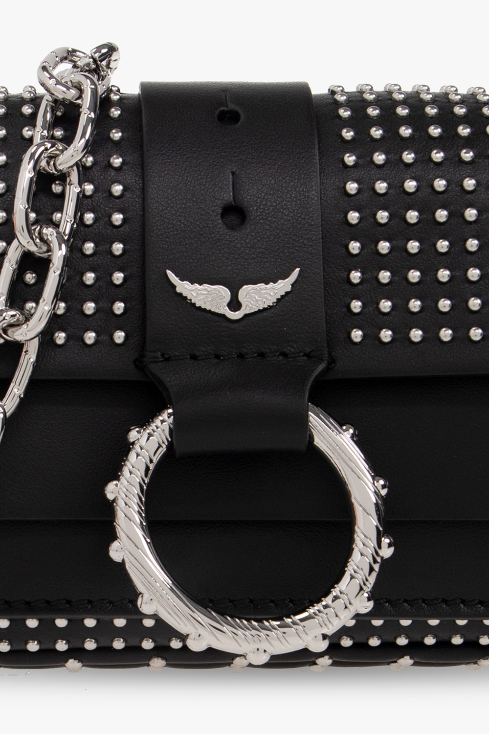 Black 'Kate' wallet on chain Zadig & Voltaire - Vitkac Canada