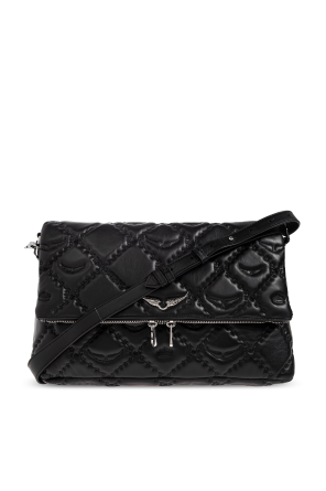Quilted bag with logo