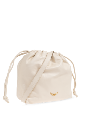 Zadig & Voltaire Bolso bandolera de cuero "Rock Today"