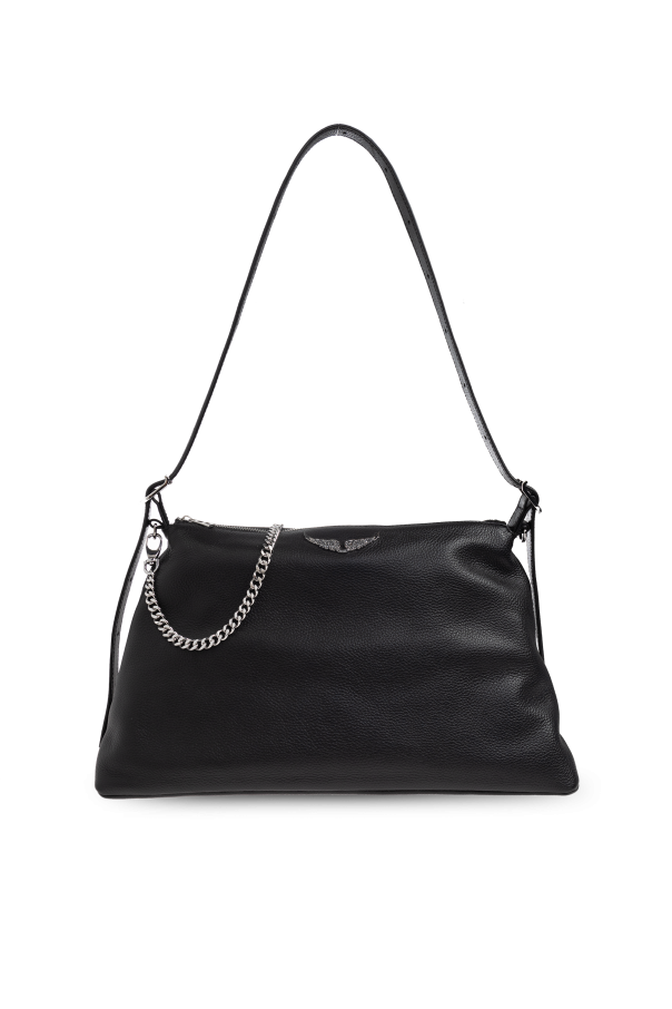 Leather shoulder bag `Jim` od Zadig & Voltaire
