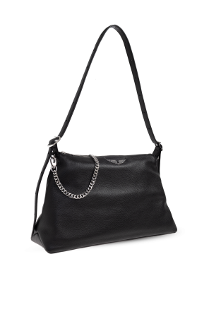 Zadig & Voltaire Skórzana torba na ramię `Jim`