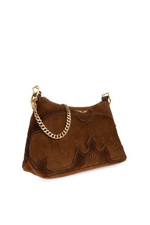 Zadig & Voltaire Zamszowa torba ‘Jim’