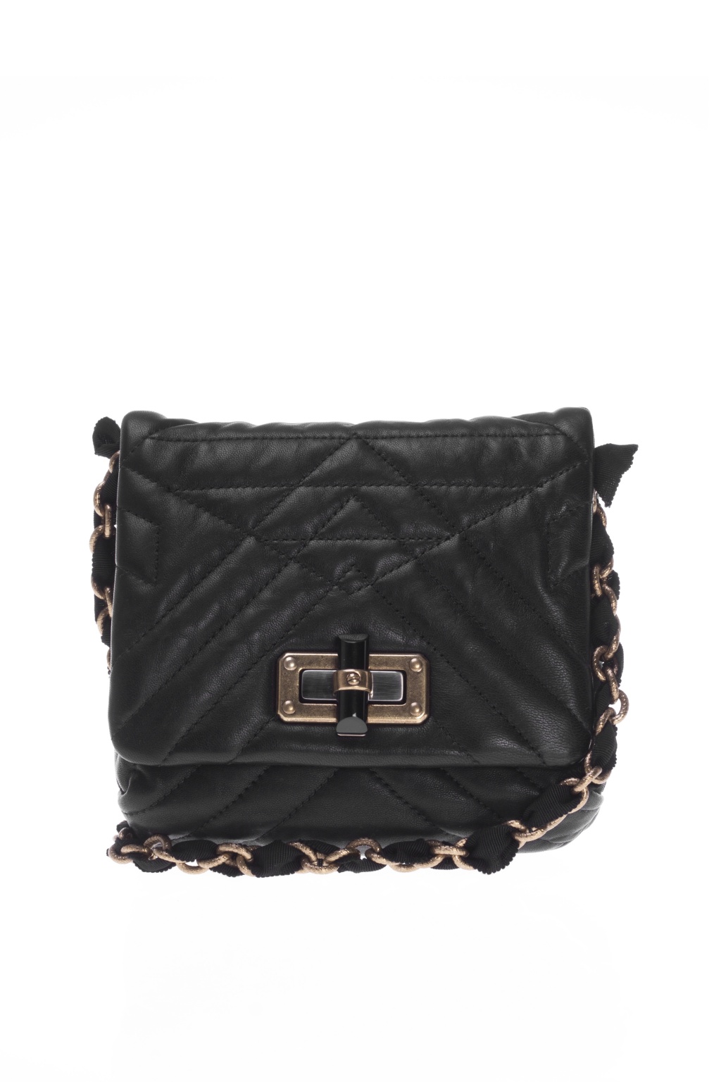 Lanvin 'checkerboard shark-print belt bag