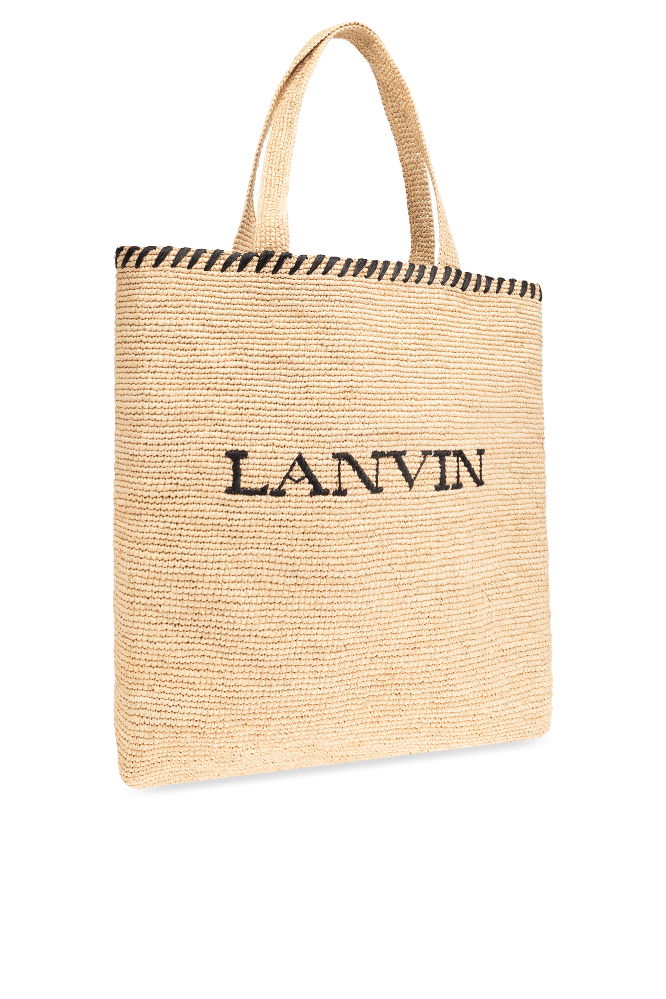 Lanvin Woven shopper bag