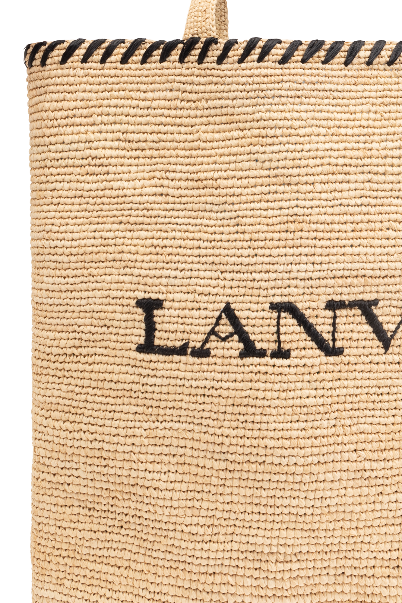 Lanvin Woven shopper bag