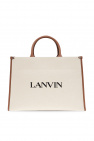 Lanvin Shopper Smooth bag with logo