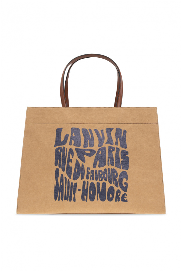 Lanvin Shopper bag with logo