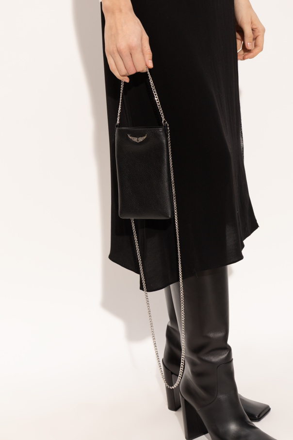 Zadig & Voltaire "Rock" phone case on a belt