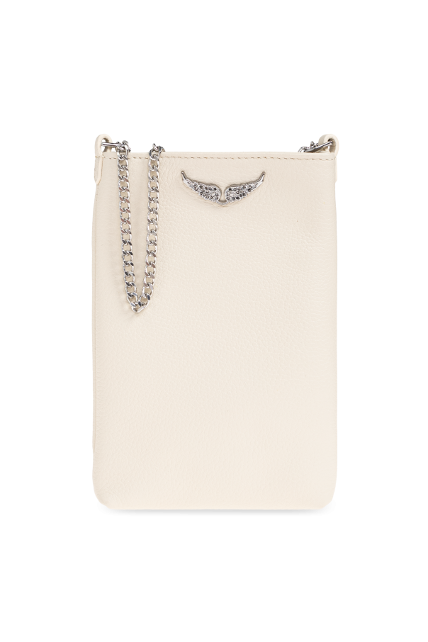 Leather phone case on a chain od Zadig & Voltaire