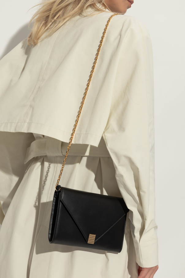 Lanvin Leather wallet with strap