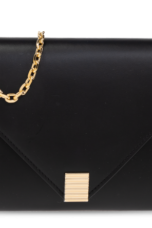 Lanvin Leather wallet with strap