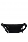 Diesel BLACK Belt bag with logo