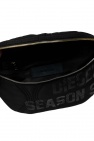 Diesel BLACK Belt bag with logo