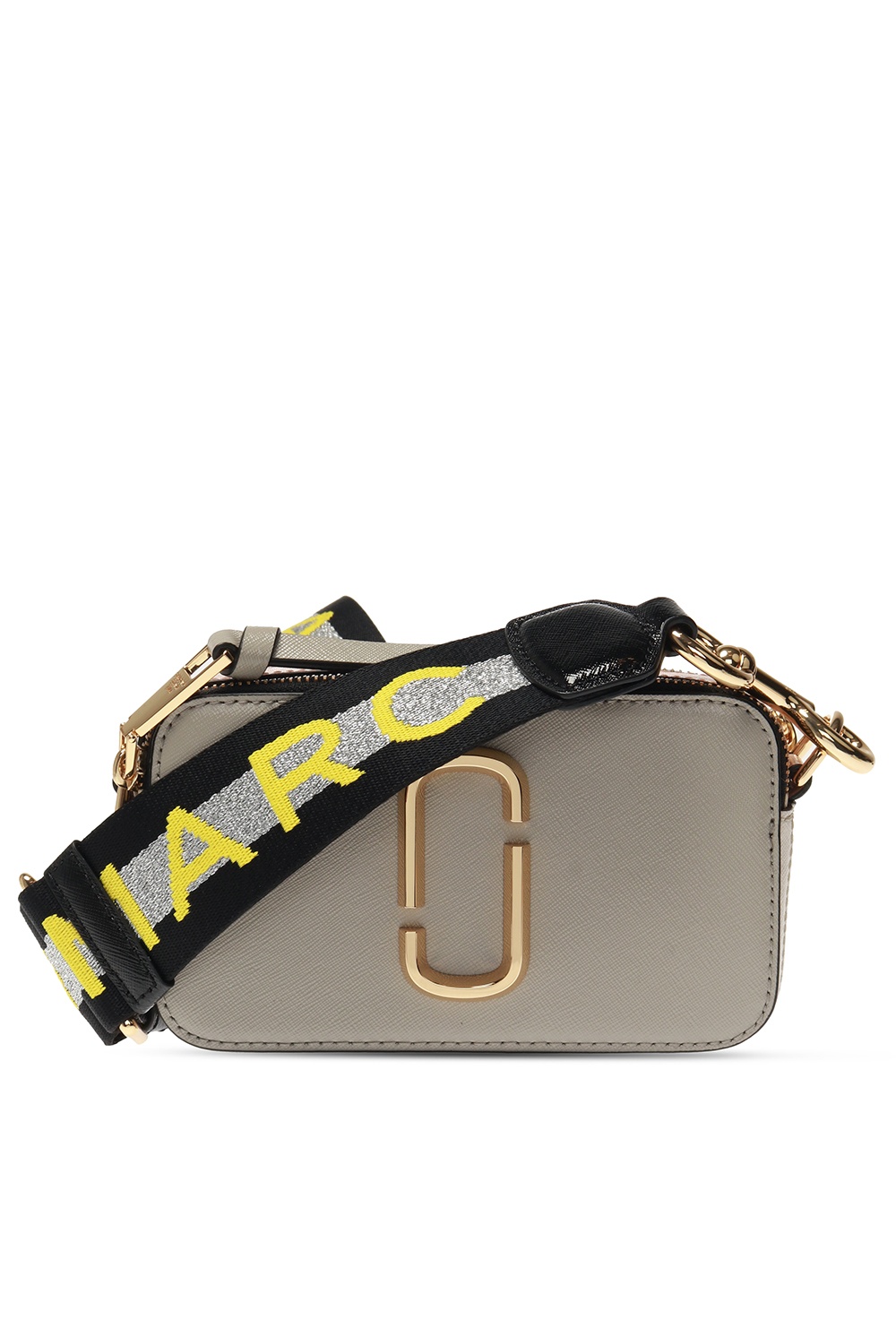 Marc Jacobs The Snapshot Crossbody Bag Blue in Leather with Gold-tone - US