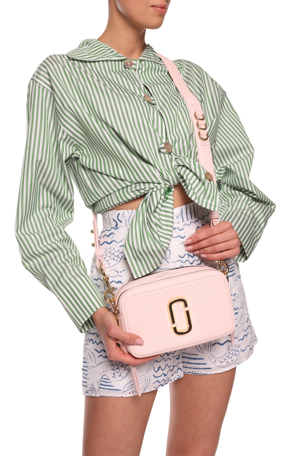 Marc Jacobs Softshot 21 Crossbidy Bag, Cream M0014591 