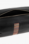 Paul Smith BLACK Leather wash bag