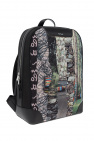 Paul Smith Backpack with ‘Mini Collage Stripe’ motif