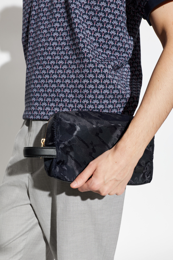 Paul Smith Neceser cosmético con parche de logo