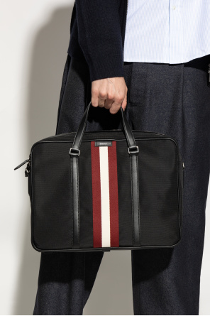 Briefcase with logo od Bally